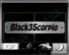 Black3Scorpio Necklace