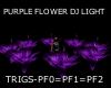 Purple Flower DJ Light