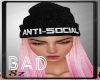 Anti-social Pink Beanie