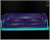 # Neon Purple Blue Sofa