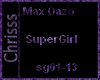 Max Oazo - SuperGirl