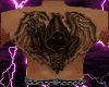 grim reaper back tattoo