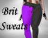 ~P; Brit Sweats Purple