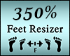 Foot Shoe Scaler 350%