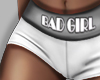 F White Short Bad Girl