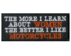 woman and motorcycles