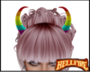 Pride Rainbow Horns