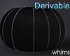 Black Cushion Derivable