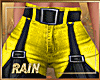 Yellow Denim Leather RL