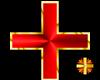 Bright Red Greek Cross 2