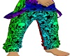 Rainbow Skull Dub Pants