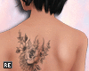 R|❥Flower Back Tattoo