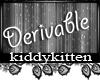 [kid] derivable staff