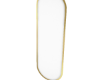 Gold Oval Mirror