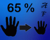 ​✋Hand  65% M/F