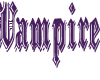 Vampire purple