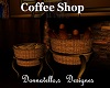 coffee shop baskets