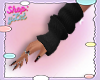 L! Black gloves