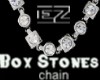 (djezc) Box stones chain
