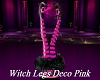 Witch Legs Deco Pink