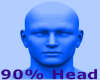 90% Head