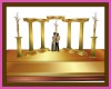 Large Gold Wedding Altar