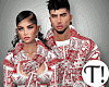 T! Cple Xmas Red Bdle M