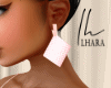 Metalika earrings pink
