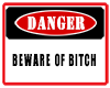 danger beware of 