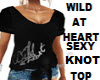 WILD AT HEART KNOT BLK