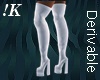 !K!Thick Heel Thigh Boot