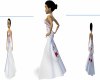 White w/ red design