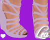 Lilac Wedged Heels
