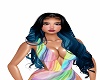 Long Black/Blue Hair 4