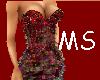 MS Multi Flapper Dress