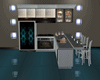 Kitchen with actions