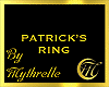 PATRICK'S RING