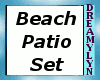 !D Beach Patio Set