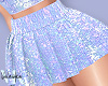 VK.Purple Glitter Skirt