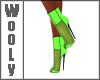 Mini boot green blk
