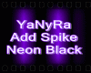 IYIAdd Spike Neon Black