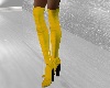 Holiday Gold Boots