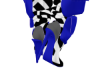 SLOUCHY KIM BLUE