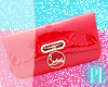<P>Louboutin Red Clutch
