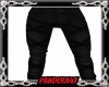 pantalon noir croix
