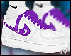 White x Purple LV 1's