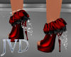 JVD Red Jewel Heels