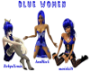 sticker Blue Women