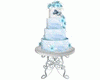BLUE WEDDING CAKE