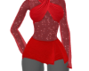 Red Romper Seduction